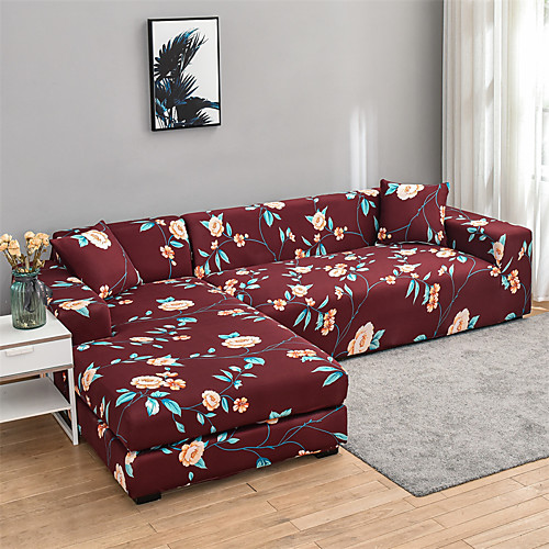 

1 Pc Geometric Gray Lines Sofa Cover Elastic Sofa Cover To Living Room Pet Sofa Dust Cover Recliner Sofa Cover