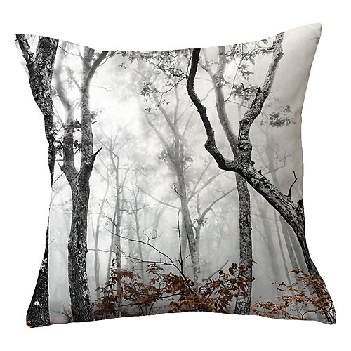 

Forest Double Side Cushion Cover 1PC Soft Decorative Square Throw Pillow Cover Cushion Case Pillowcase for Bedroom Livingroom Superior Quality Machine Washable Outdoor Cushion for Sofa Couch Bed Chair