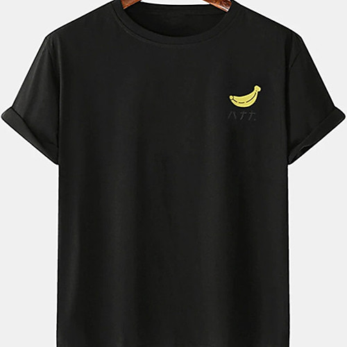 

Men's Unisex Tee T shirt Hot Stamping Letter Plus Size Print Short Sleeve Casual Tops Cotton Basic Designer Big and Tall White Black Gray