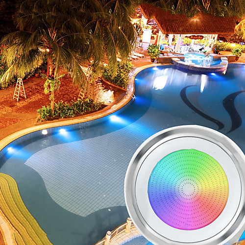 

Underwater Lights Submersible Lights 18W 30W 36W Waterproof Warm White RGB White 12V Outdoor Lighting Swimming Pool Courtyard 252-333-441-531-630 LED Beads