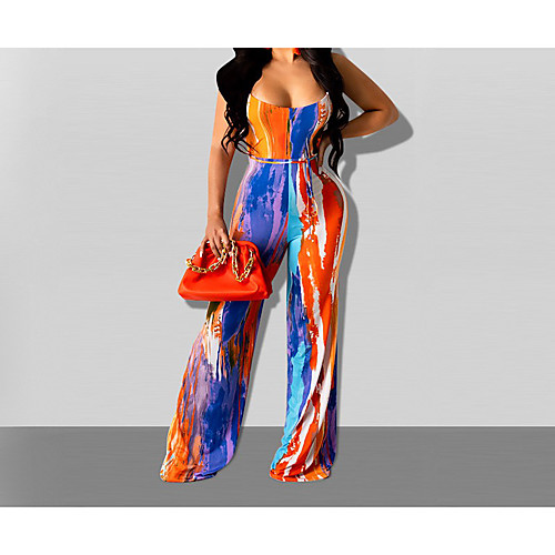

Women's Casual 2021 Orange Jumpsuit Pattern