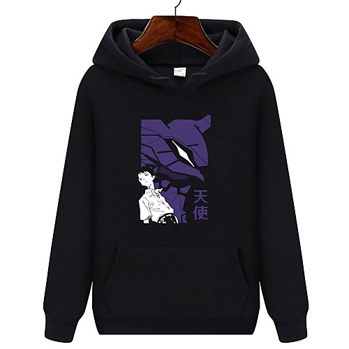 

Inspired by EVA Cosplay Anime Cartoon 100% Polyester Print Harajuku Graphic Kawaii Hoodie For Women's / Men's