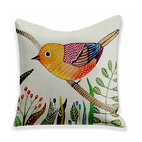 

Double Side Cushion Cover 1PC Faux Linen Soft Decorative Square Throw Pillow Cover Cushion Case Pillowcase for Sofa Bedroom Superior Quality Machine Washable Outdoor Cushion for Sofa Couch Bed Chair
