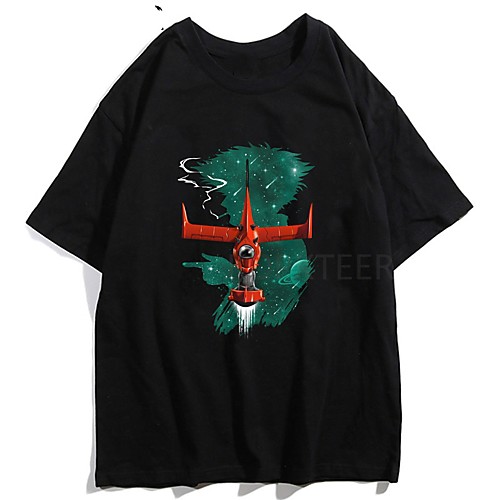 

Inspired by Cowboy Bebop Cosplay Anime Cartoon Polyester / Cotton Blend Print Harajuku Graphic Kawaii T shirt For Women's / Men's