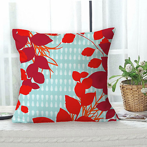 

Leaves Double Side Cushion Cover 1PC Soft Decorative Square Throw Pillow Cover Cushion Case Pillowcase for Sofa Bedroom Livingroom Outdoor Superior Quality Machine Washable Outdoor Cushion for Sofa Couch Bed Chair