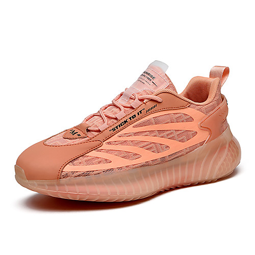 

Men's Trainers Athletic Shoes Sporty Look Sporty Casual Classic Athletic Daily Running Shoes Basketball Shoes Synthetics Tissage Volant Warm Breathable Non-slipping Booties / Ankle Boots Blue Orange