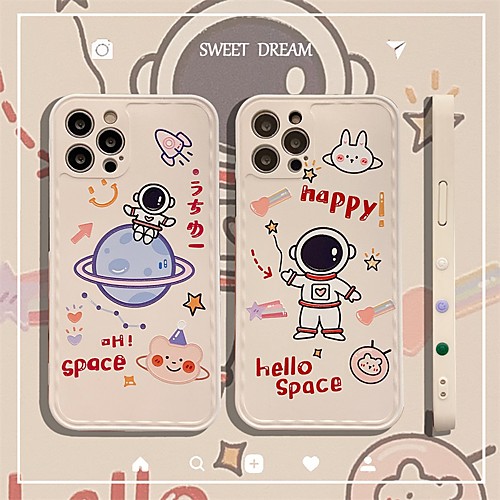 

Phone Case For Apple Back Cover iPhone 12 Pro Max 11 X XR XS Max Shockproof Dustproof Cartoon TPU