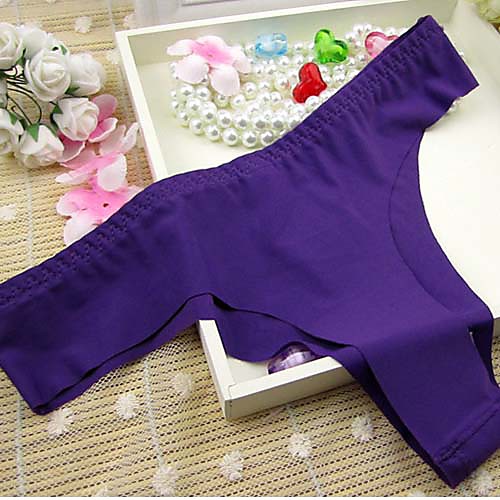 

Women's Normal Basic G-strings & Thongs Panties High Elasticity Low Waist 1 PC Light Blue One-Size