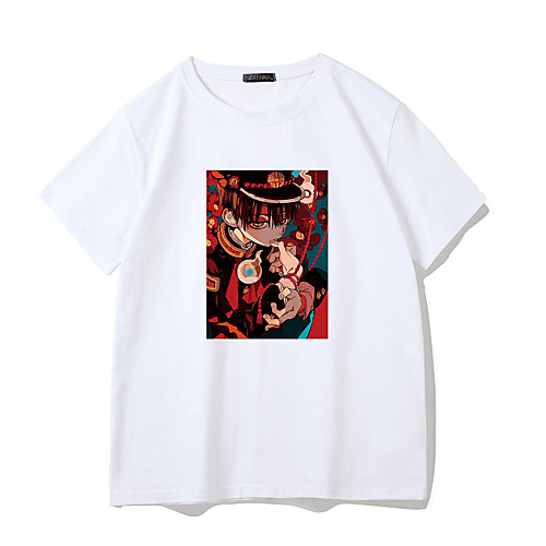 

Inspired by Toilet Bound Hanako kun Hanako kun Anime Cartoon Polyester / Cotton Blend Print Harajuku Graphic Kawaii T-shirt For Women's / Men's