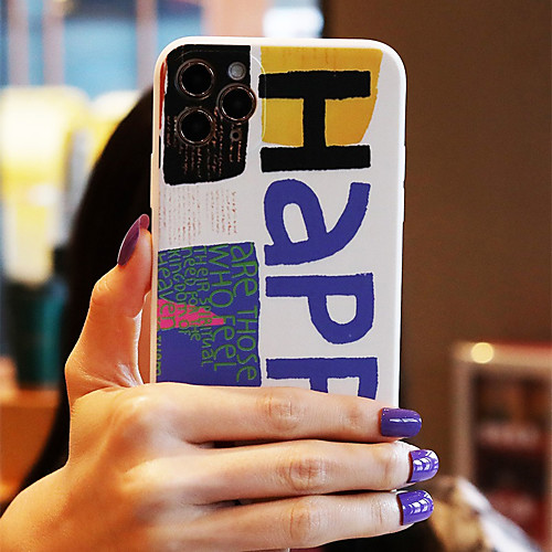 

Phone Case For Apple Back Cover iPhone 12 Pro Max 11 SE 2020 X XR XS Max 8 7 Shockproof Dustproof Graphic TPU