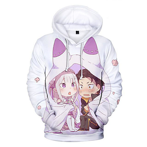 

Inspired by Fate / Zero Cosplay Anime Cartoon 100% Polyester 3D Harajuku Graphic Kawaii Hoodie For Women's / Men's