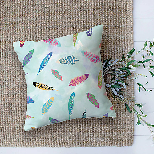 

Double Side Cushion Cover 1PC Soft Decorative Square Throw Pillow Cover Cushion Case Pillowcase for Sofa Bedroom Superior Quality Machine Washable