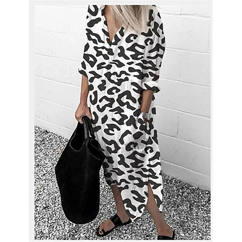 

Women's Casual 2021 Gray White Brown Jumpsuit Print