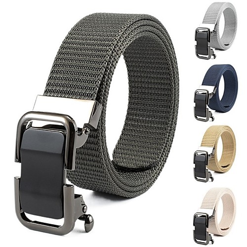 

Men's Wide Belt 100g / m2 Polyester Knit Stretch Belt Solid Colored