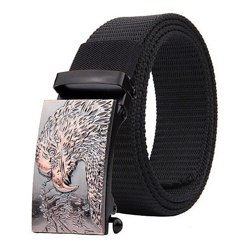 

Men's Wide Belt Office / Career Daily Wear As the Picture Belt Solid Color