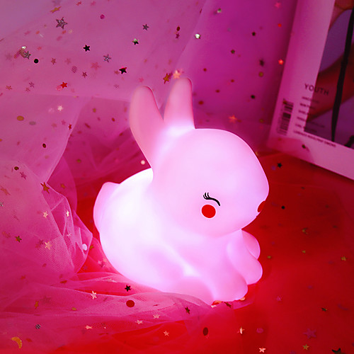 

Night Light Bunny Rabbit Decoration Light Nursery Night Light Ambinet Light Night Light Cartoon Adorable Creative