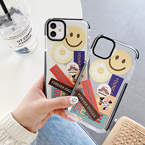 

Phone Case For Apple Back Cover iPhone 12 Pro Max 11 SE 2020 X XR XS Max 8 7 Shockproof Dustproof Graphic TPU