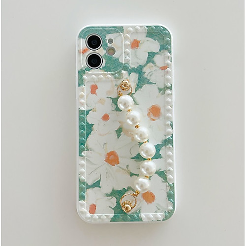

Phone Case For Apple Back Cover iPhone 12 Pro Max 11 SE 2020 X XR XS Max 8 7 Shockproof Dustproof Graphic Flower TPU