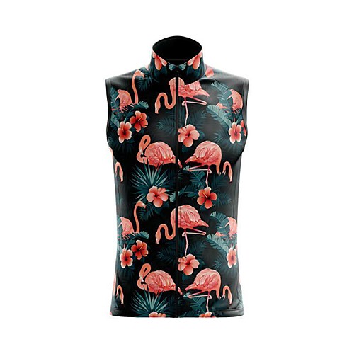 

21Grams Women's Sleeveless Cycling Jersey Summer Spandex PinkGreen Animal Bike Top Mountain Bike MTB Road Bike Cycling Sports Clothing Apparel / Stretchy / Athleisure