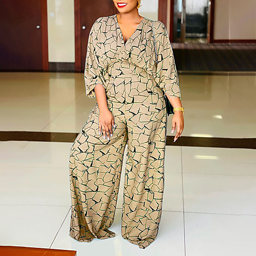 

Women's Casual 2021 Light Blue Light Purple khaki Jumpsuit Pattern