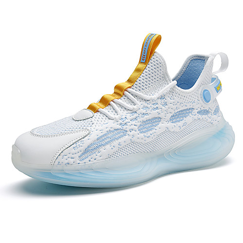 

Men's Trainers Athletic Shoes Sporty Look Sporty Casual Preppy Athletic Outdoor Running Shoes Basketball Shoes Synthetics Tissage Volant Breathable Non-slipping Height-increasing Booties / Ankle Boots