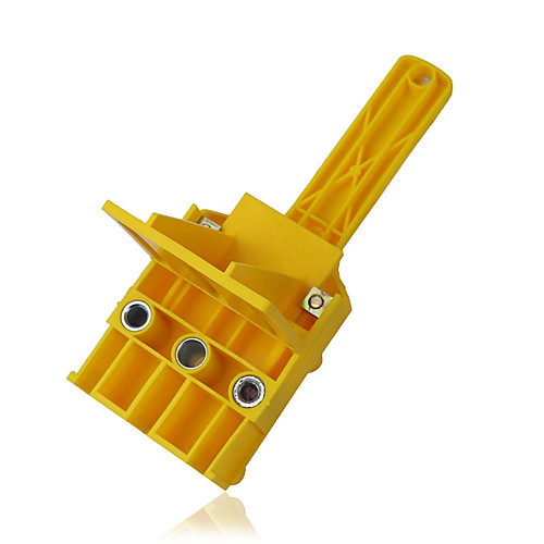 

Woodworking Straight Hole Locator ABS Plastic Hole Puncher,Handheld Wood Board Connection Drilling Locator
