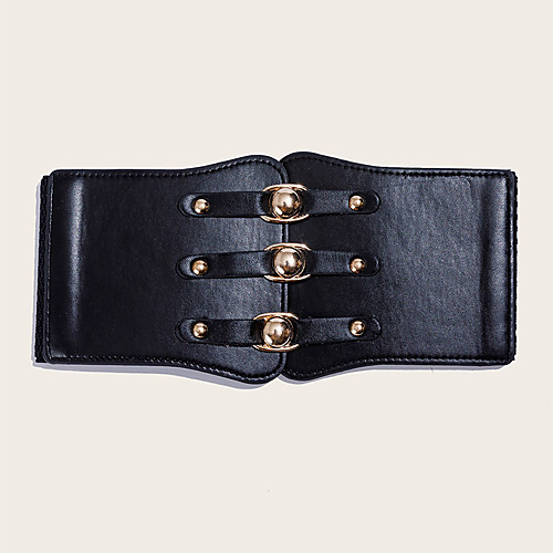 

Women's Skinny Belt leatherette Belt Solid Colored / Party / Work