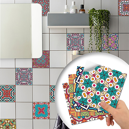 

European Style Hard Tile Self-adhesive Paper Amalienborg Kitchen Oil-proof And Waterproof Removable Wall Stickers