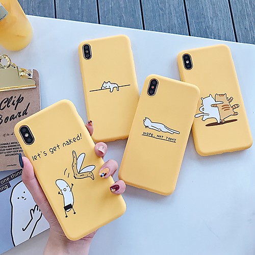 

Phone Case For Apple Back Cover iPhone 12 Pro Max 11 SE 2020 X XR XS Max 8 7 Shockproof Dustproof Cartoon Graphic TPU