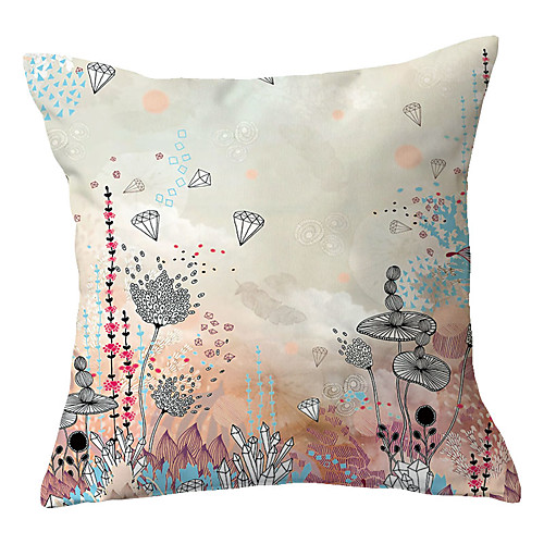 

Vintage Floral Double Side Cushion Cover 1PC Soft Throw Pillow Cover Cushion Case Pillowcase for Sofa Bedroom Livingroom Superior Quality Machine Washable Outdoor Cushion for Sofa Couch Bed Chair