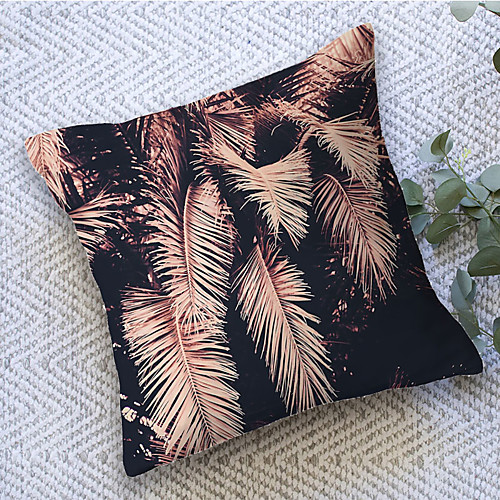 

Botanical Double Side Cushion Cover 1PC Soft Decorative Square Throw Pillow Cover Cushion Case Pillowcase for Bedroom Livingroom Superior Quality Machine Washable Outdoor Cushion for Sofa Couch Bed Chair Garden Theme