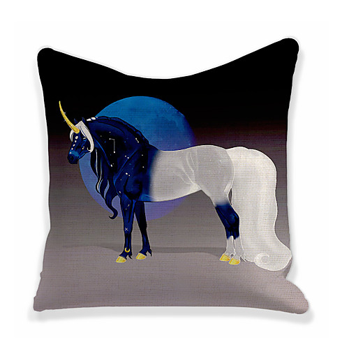 

Unicorn Double Side Cushion Cover 1PC Soft Decorative Square Throw Pillow Cover Cushion Case Pillowcase for Bedroom Livingroom Superior Quality Machine Washable Outdoor Cushion for Sofa Couch Bed Chair