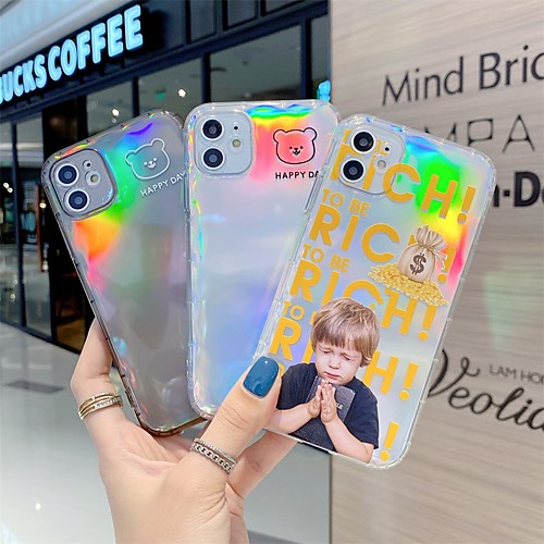 

Phone Case For Apple Back Cover iPhone 12 Pro Max 11 SE 2020 X XR XS Max 8 7 Shockproof Dustproof Pattern Graphic TPU