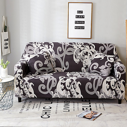 

2021 New Stylish Simplicity Print Sofa Cover Stretch Couch Slipcover Super Soft Fabric Retro Hot Sale Couch Cover