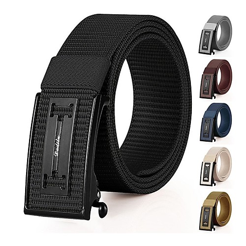 

Men's Wide Belt 100g / m2 Polyester Knit Stretch Belt Solid Colored