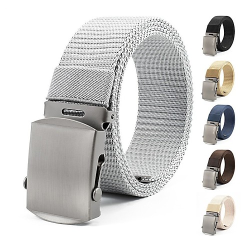 

Men's Wide Belt 100g / m2 Polyester Knit Stretch Belt Solid Colored