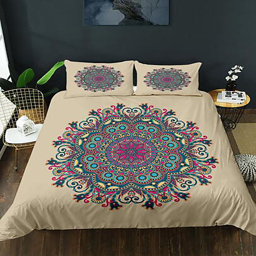 

3-Piece Duvet Cover Set Hotel Bedding Sets Comforter Cover with Soft Lightweight Microfiber Include 1 Duvet Cover 2 Pillowcases for Double/Queen/King(1 Pillowcase for Twin/Single)