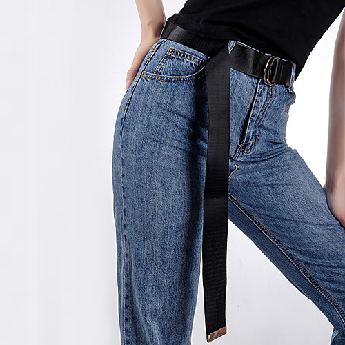 

Women's Waist Belt Fabric Alloy Belt Solid Colored / Party / Work