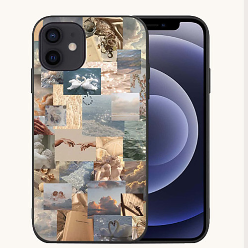 

Phone Case For Apple Back Cover iPhone 12 Pro Max 11 SE 2020 X XR XS Max 8 7 Shockproof Dustproof Graphic TPU