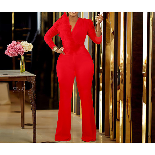 

Women's Maxi long Dress Blue Yellow White Red Long Sleeve Solid Color Summer Casual 2021 S M L XL XXL XXXL / Plus Size / Plus Size