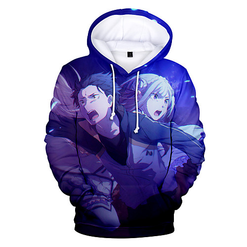 

Inspired by Fate / Zero Cosplay Anime Cartoon 100% Polyester 3D Harajuku Graphic Kawaii Hoodie For Women's / Men's