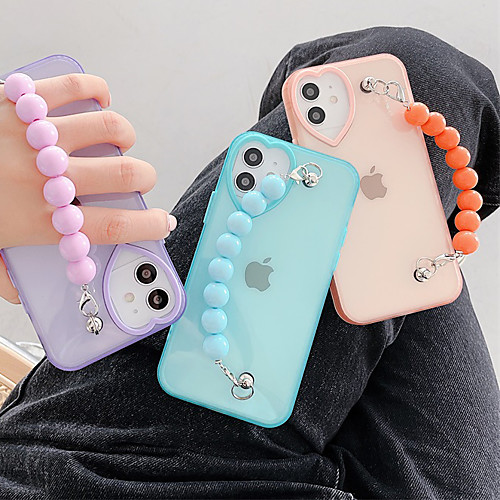 

Phone Case For Apple Back Cover iPhone 12 Pro Max 11 SE 2020 X XR XS Max 8 7 Shockproof Dustproof Solid Colored TPU