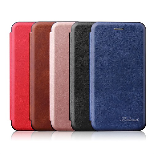 

Phone Case For Apple Full Body Case iPhone 12 Pro Max 11 SE 2020 X XR XS Max 8 7 6 Card Holder Shockproof Dustproof Solid Colored PU Leather