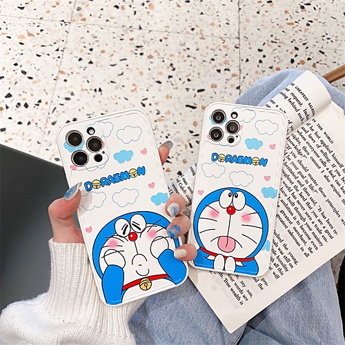 

Phone Case For Apple Back Cover iPhone 12 Pro Max 11 X XR XS Max Shockproof Dustproof Cartoon Geometric Pattern TPU