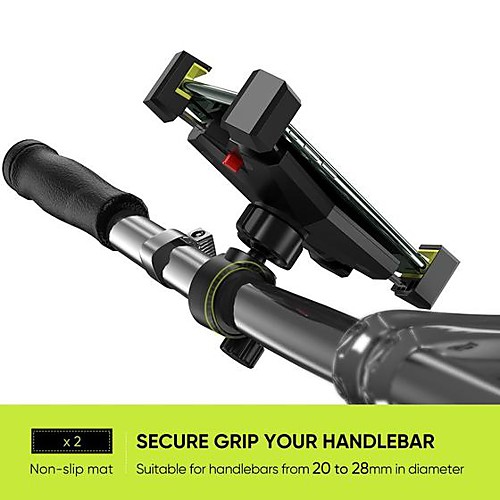 

UGREEN Phone Holder Stand Mount Bike Car Holder Adjustable ABS Phone Accessory iPhone 12 11 Pro Xs Xs Max Xr X 8 Samsung Glaxy S21 S20 Note20