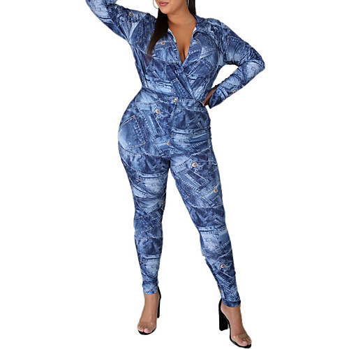 

Women's Coat Daily Wear Spring Summer Long Coat Regular Fit Casual / Daily Jacket Solid Color Pocket Blue