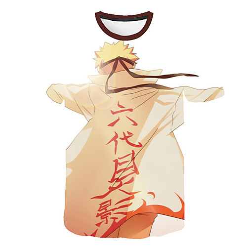 

Inspired by Naruto Uchiha Sasuke Anime Cartoon 100% Polyester 3D Harajuku Graphic Kawaii T-shirt For Women's / Men's