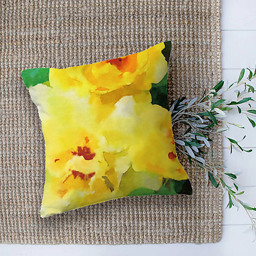 

Double Side Cushion Cover 1PC Soft Decorative Square Throw Pillow Cover Cushion Case Pillowcase for Sofa Bedroom Superior Quality Machine Washable