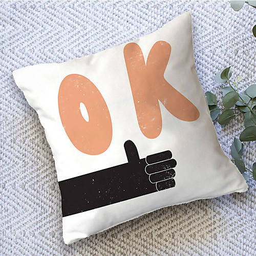 

Double Side Cushion Cover 1PC Soft Decorative Square Throw Pillow Cover Cushion Case Pillowcase for Bedroom Livingroom Superior Quality Machine Washable Outdoor Cushion for Sofa Couch Bed Chair