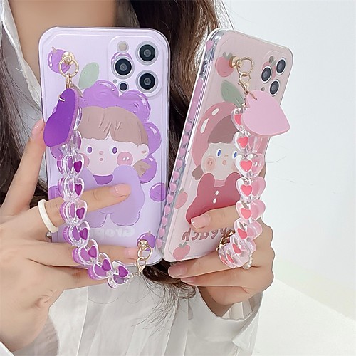 

Phone Case For Apple Back Cover iPhone 12 Pro Max 11 SE 2020 X XR XS Max 8 7 Shockproof Dustproof Cartoon TPU